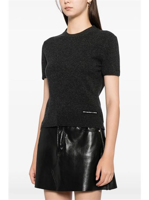 T-shirt in lana ALEXANDER WANG | 4KC1261114010